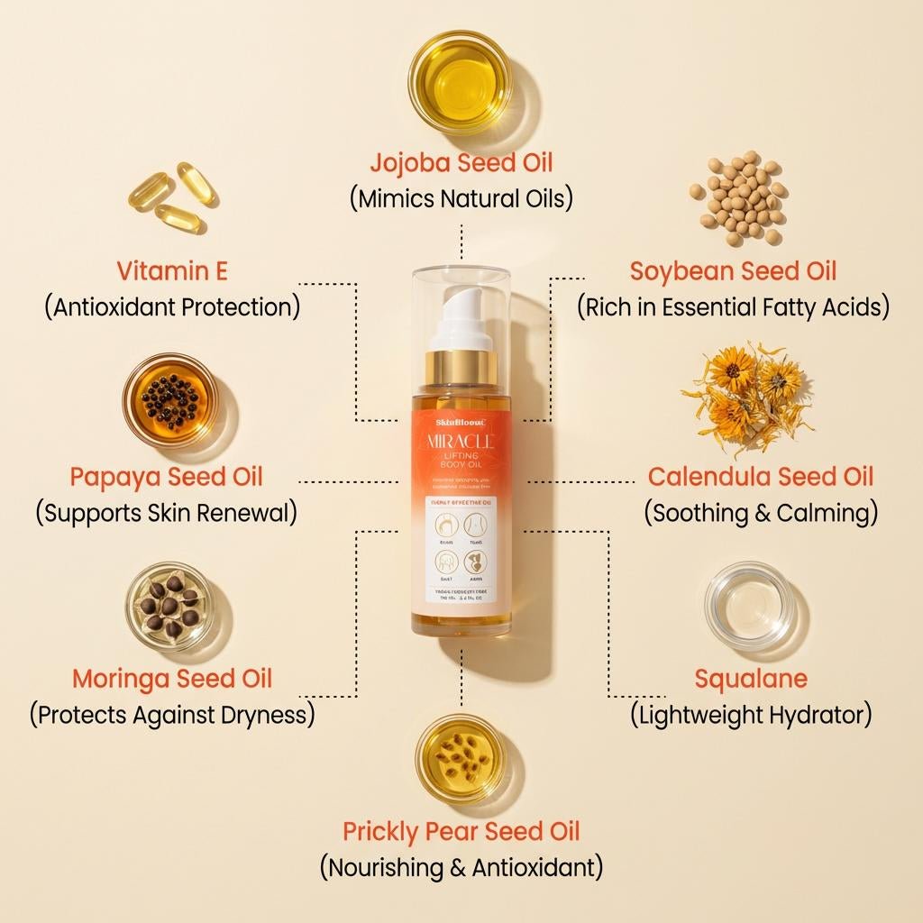 SkinBloom™ - Miracle Lifting Body Oil - SkinBloom